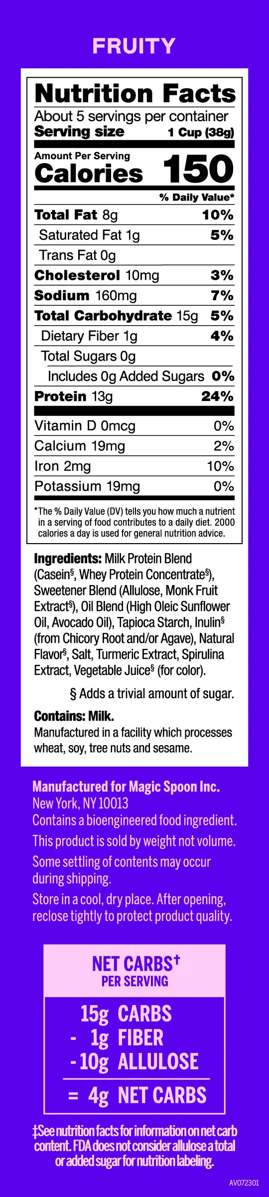 Fruity - 1 case (4 boxes)