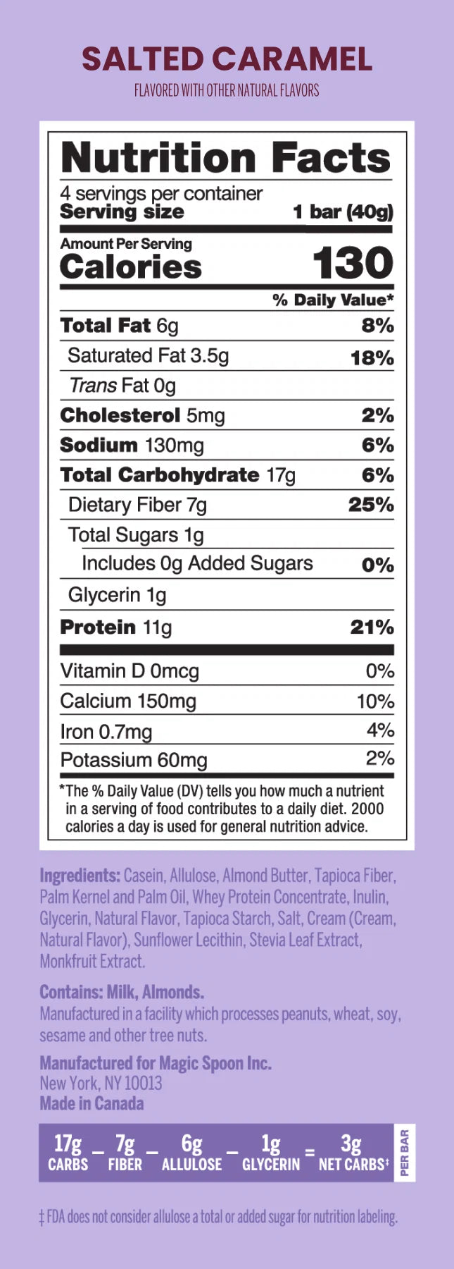 Salted Caramel - 16 Cereal Treats (4 Boxes)