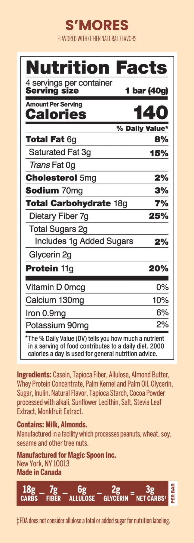 S'mores - 16 Cereal Treats (4 Boxes)