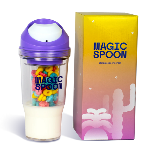 Magic Crunch Cup - Take your cereal on-the-go!