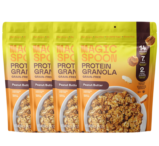 Peanut Butter - 4 Bags of Granola