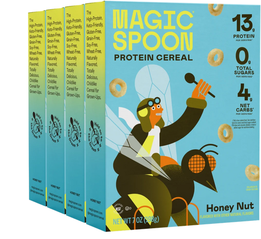 Honey Nut - 1 case (4 boxes)